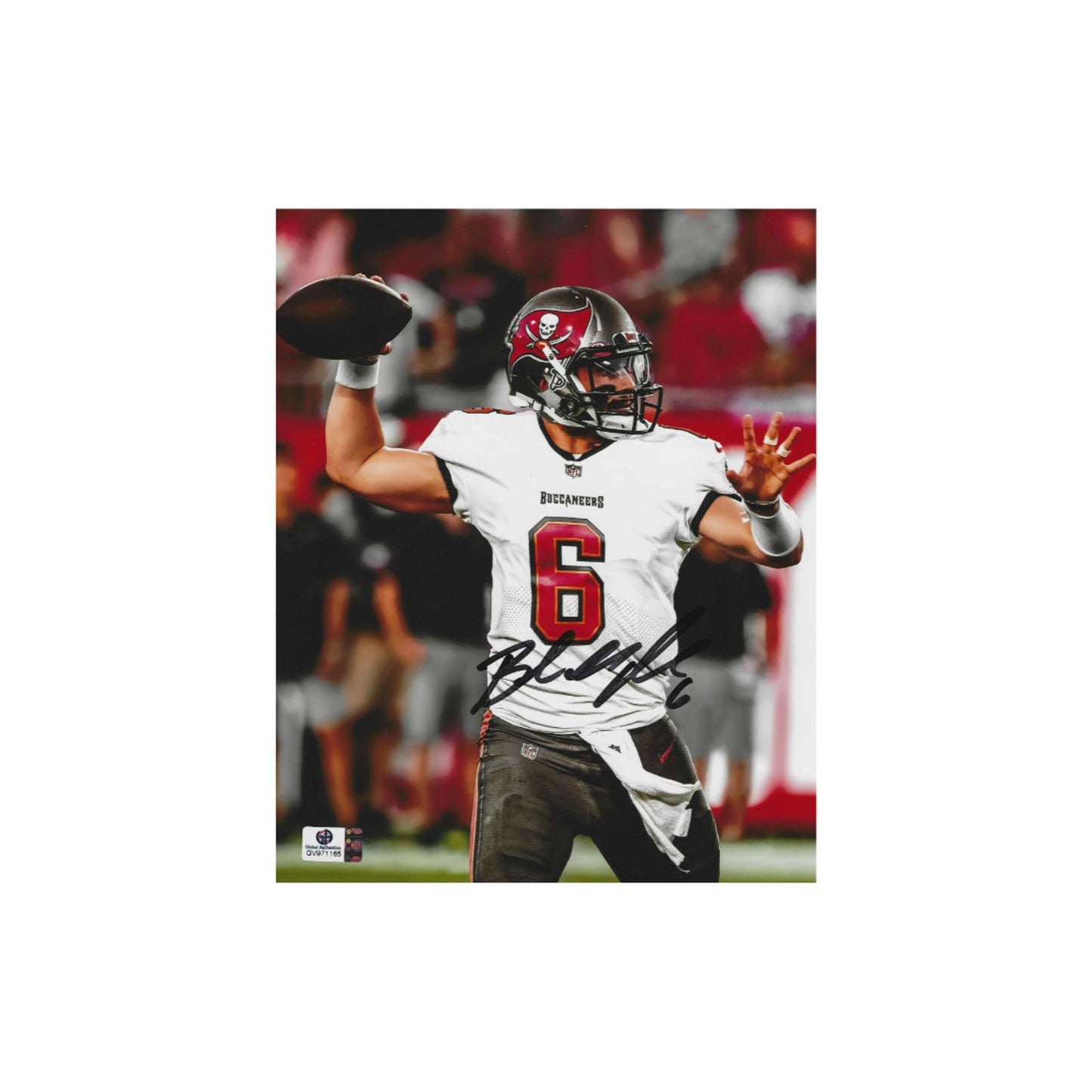 Baker Mayfield Tampa Bay Buccaneers Autographed 8x10 Photo With COA