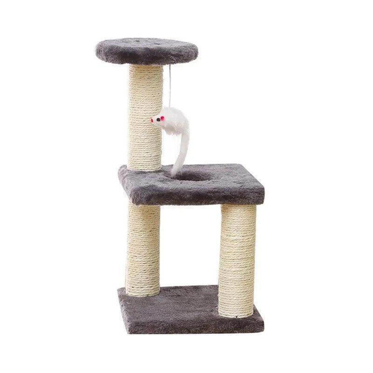 Active Cat Tower with Jumping Platform for Indoor Fun