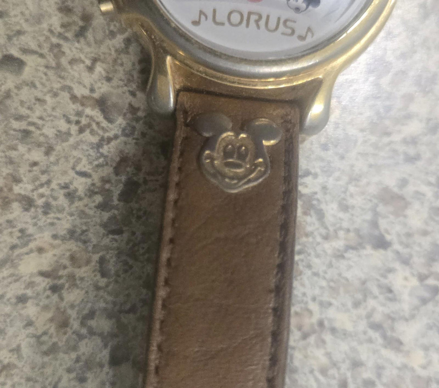 Lorus Walt Disney Musical Animated Mickey Mouse Quartz Watch V422-0010 - Tested