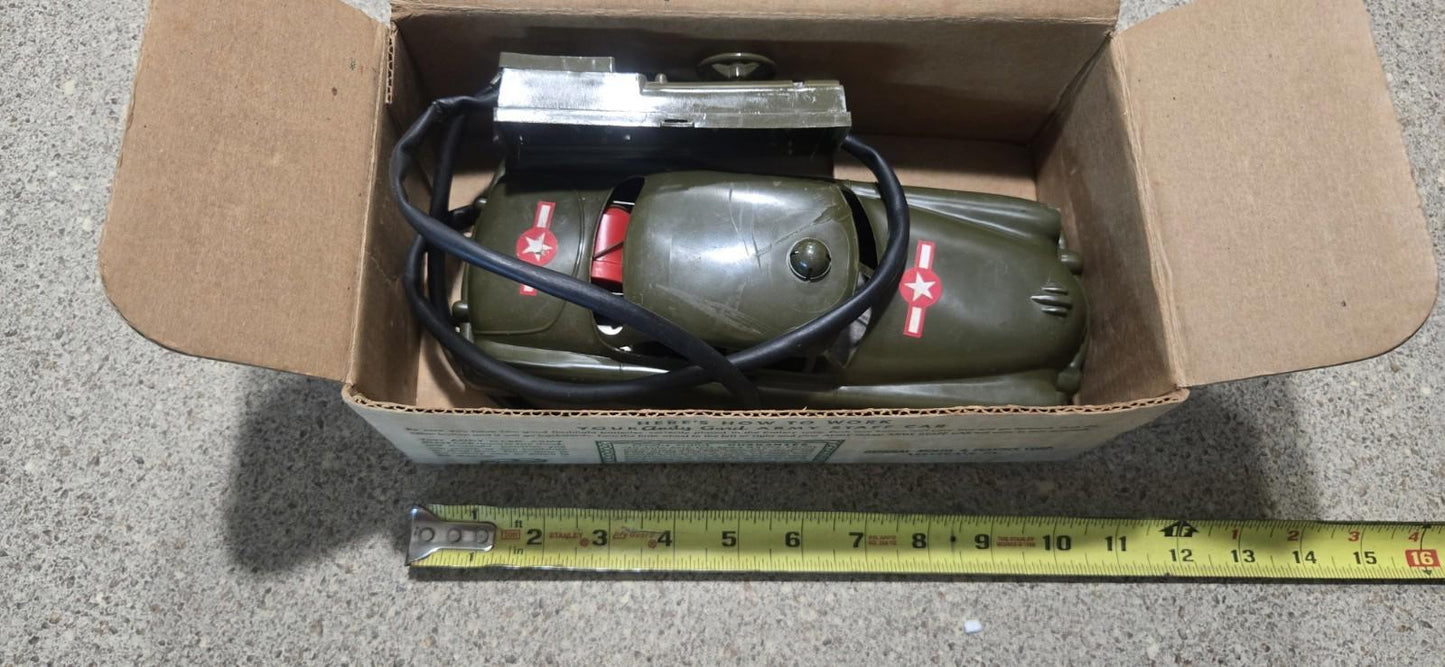 Motor Powered steering Army Staff Car Andy Gard Remote Control Car