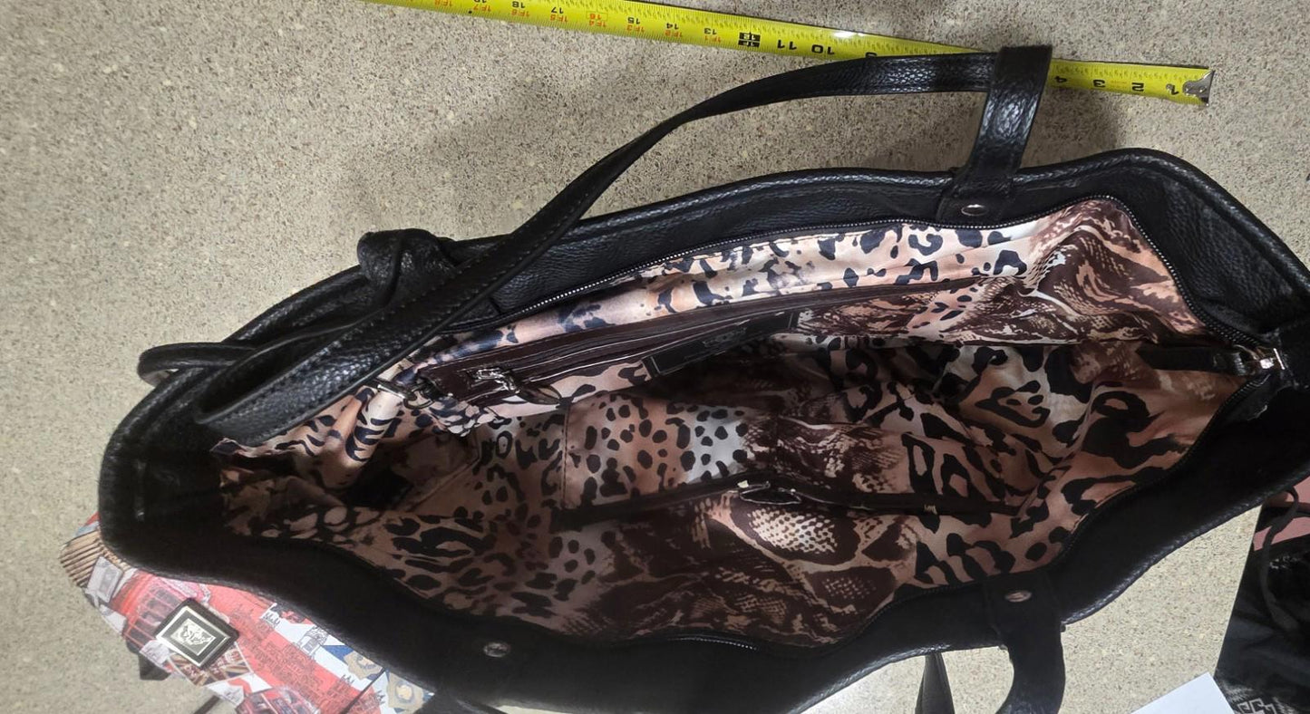 3x London Themed Matching Luxury New Sharif Tote, Soulder, and Hand Bag