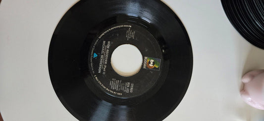 7-inch 45 RPM Vinyl Record "Wide Receiver (Part I & 2)" by Michael Henderso