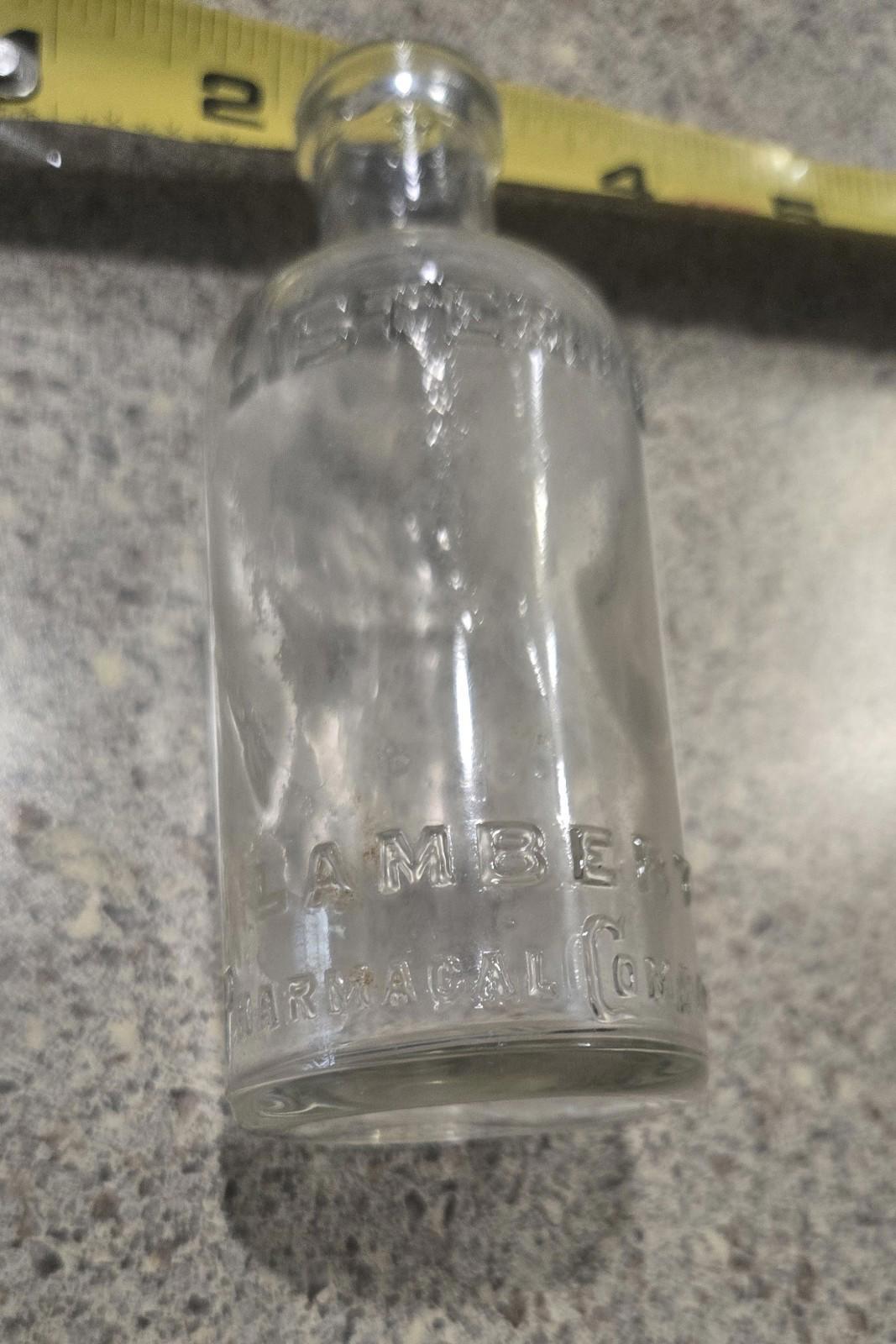 3 PCs Vtg Early 20th Century Bottles Listerine, Milk Of Magnesia, Bromo Seltzer