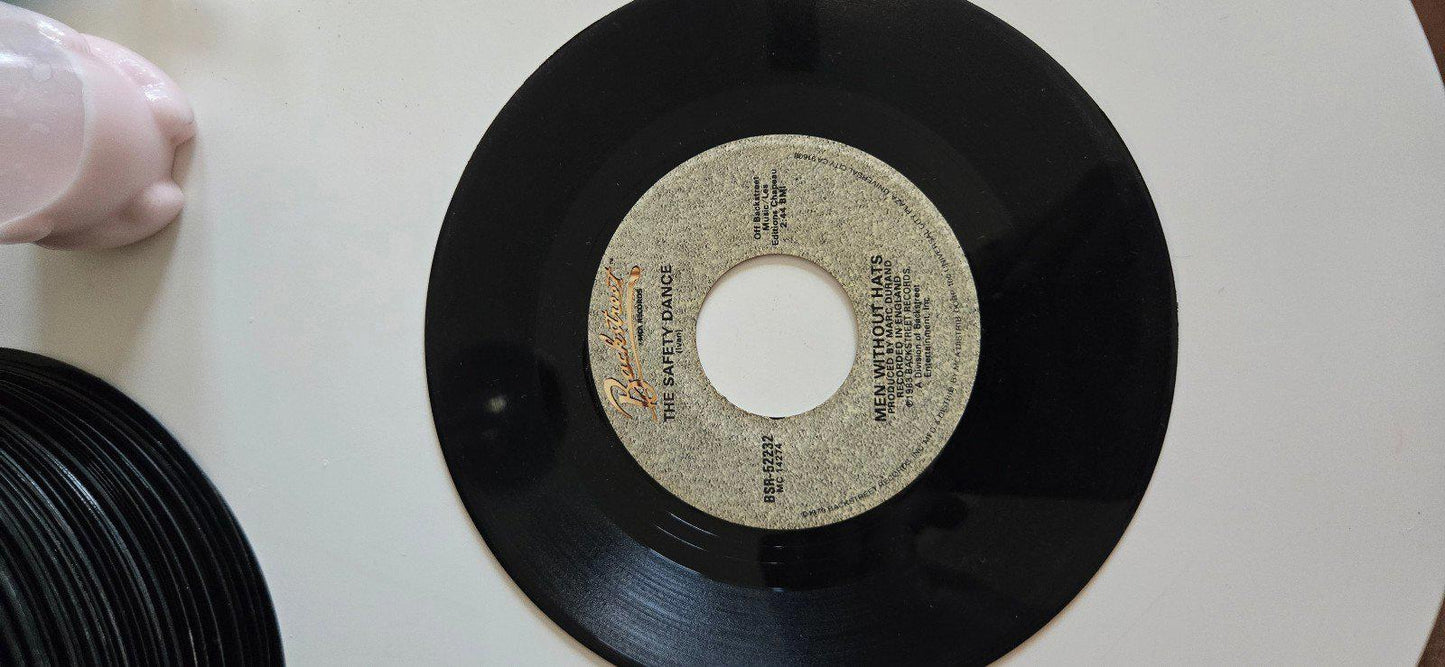 7-inch 45 RPM Vinyl "Living In China" "The Safety Dance" by Men Without Hats