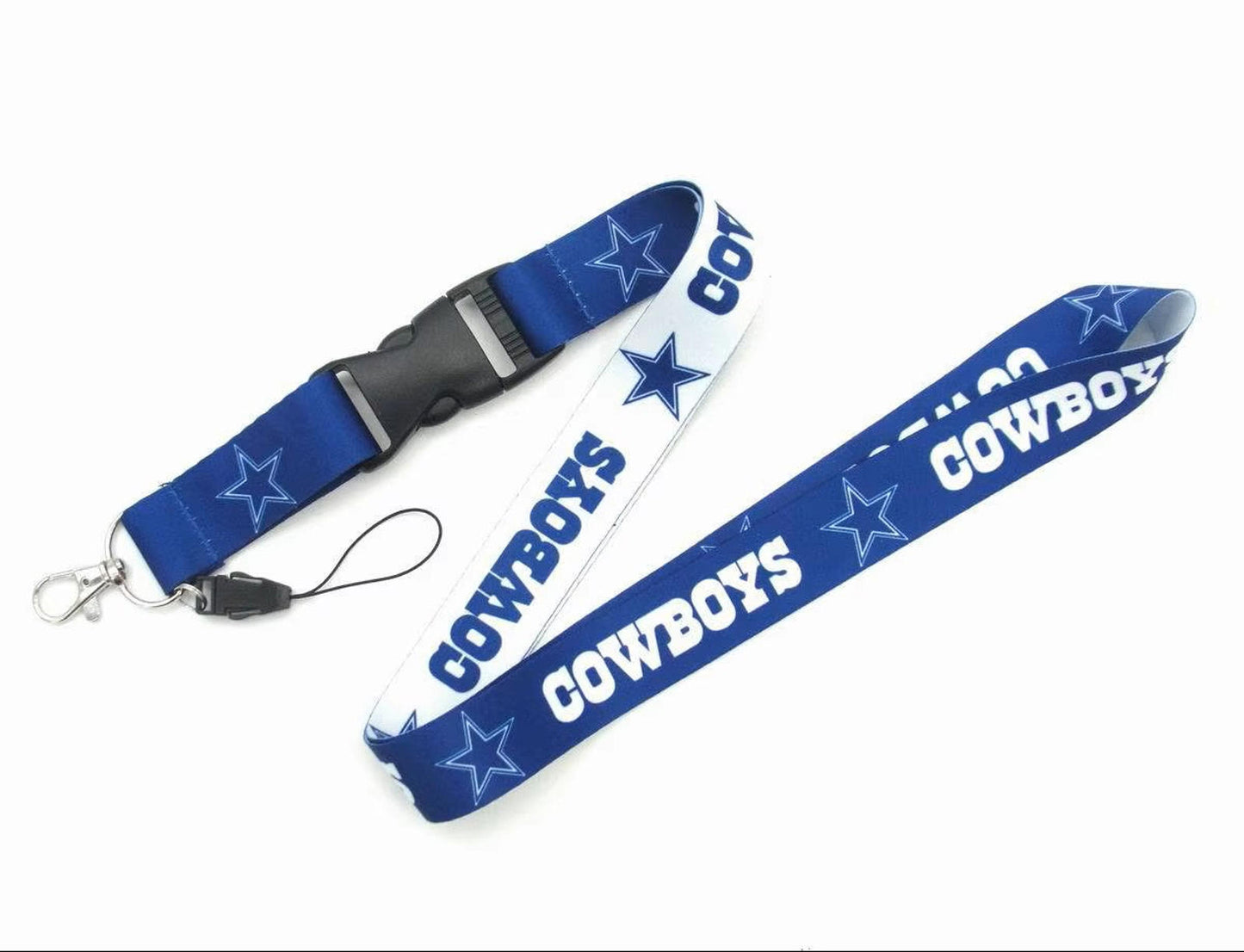 NFL Team Reversible Lanyard with Detachable Clip/Key Ring