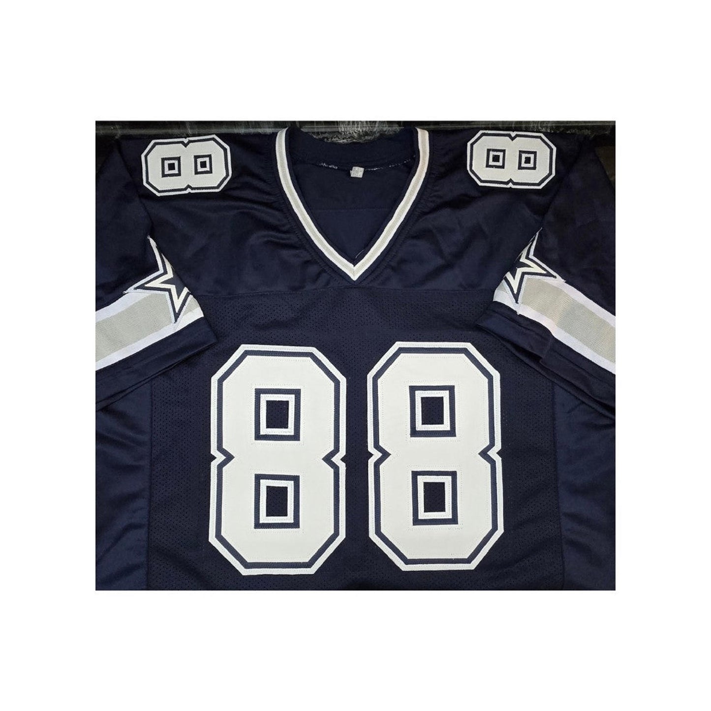 CeeDee Lamb of the Dallas Cowboys autographed football jersey COA