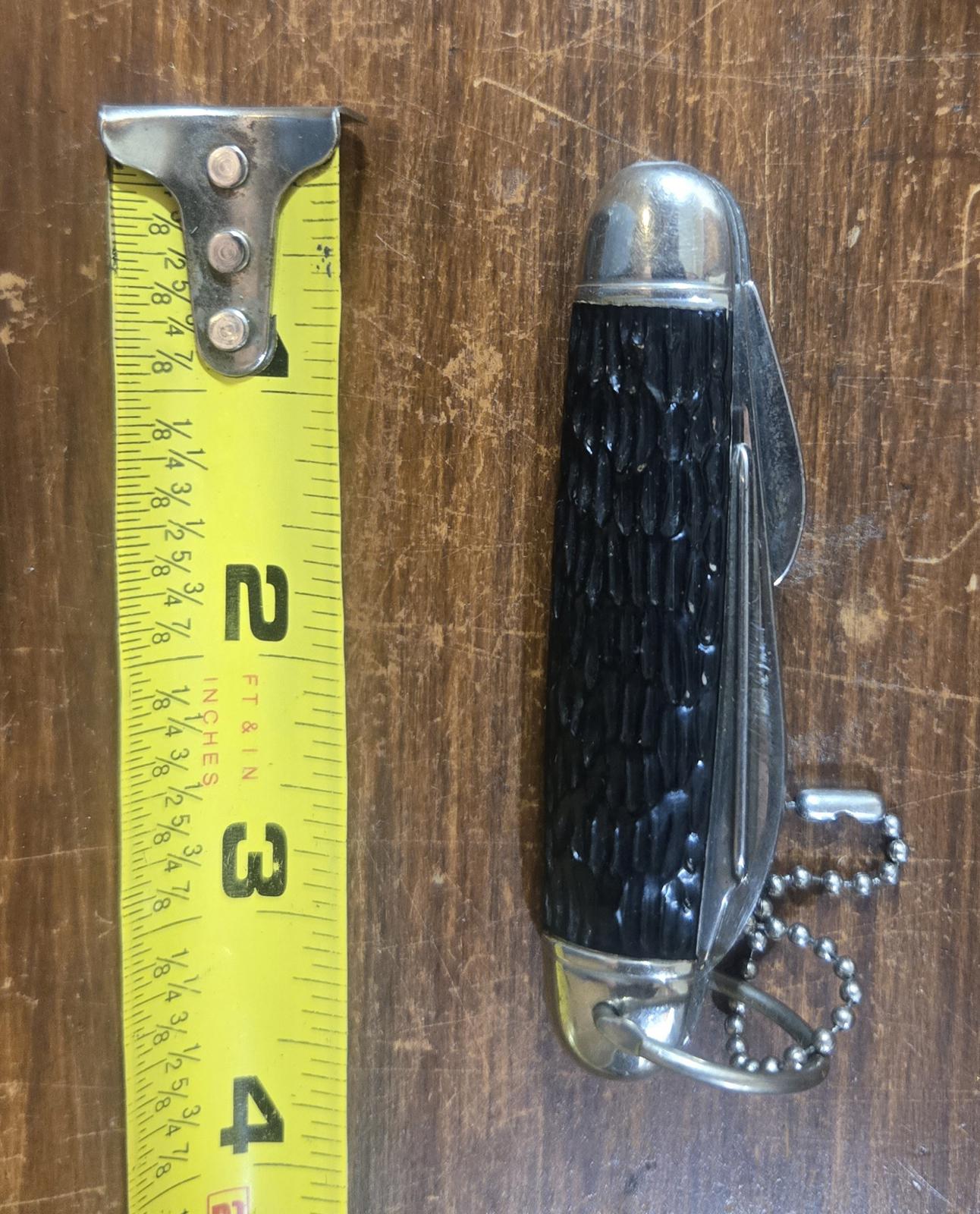 Vintage Imperial Kamp King 4 Blade Pocket Knife Scout Camp Hiking