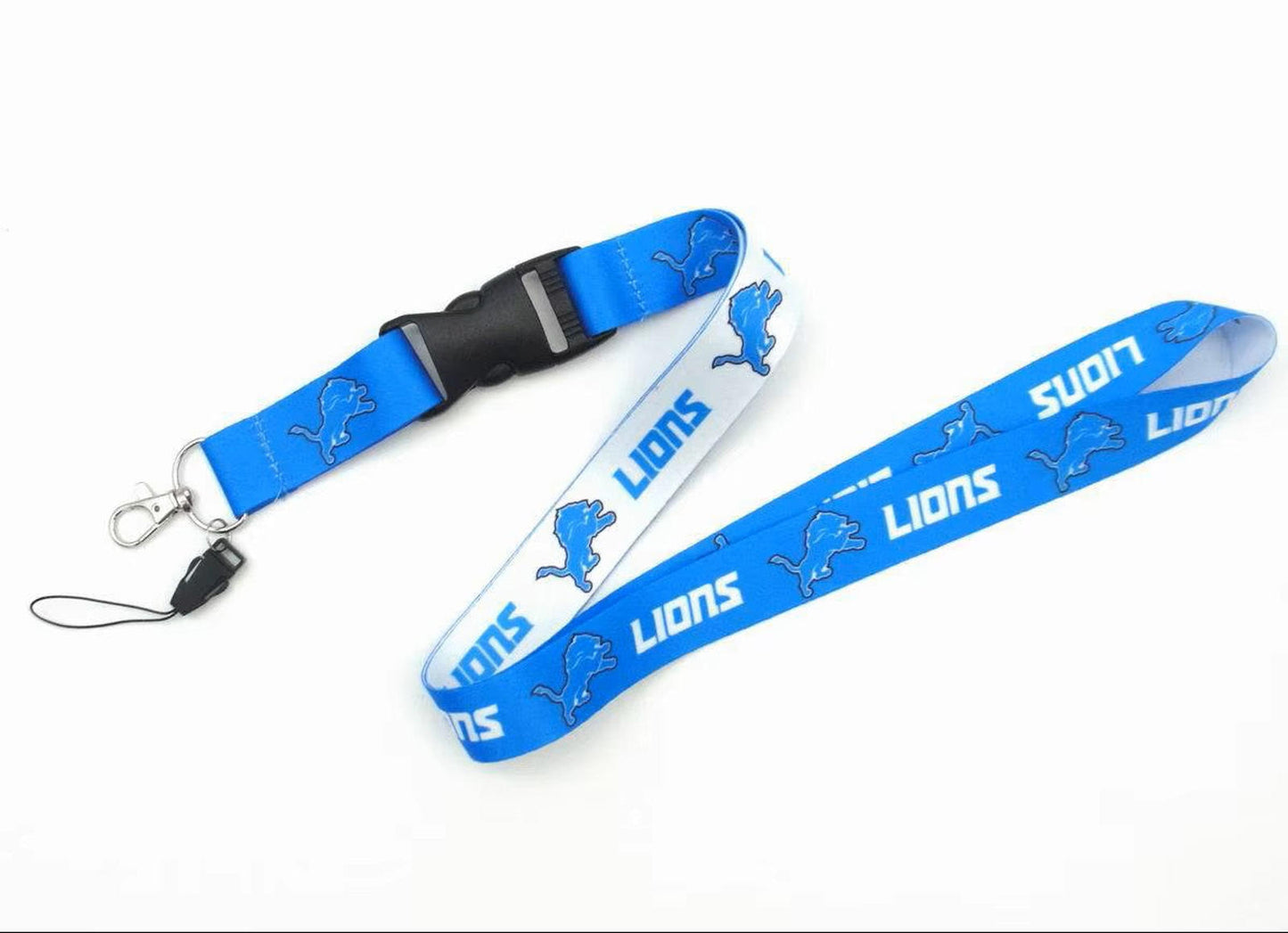 NFL Team Reversible Lanyard with Detachable Clip/Key Ring