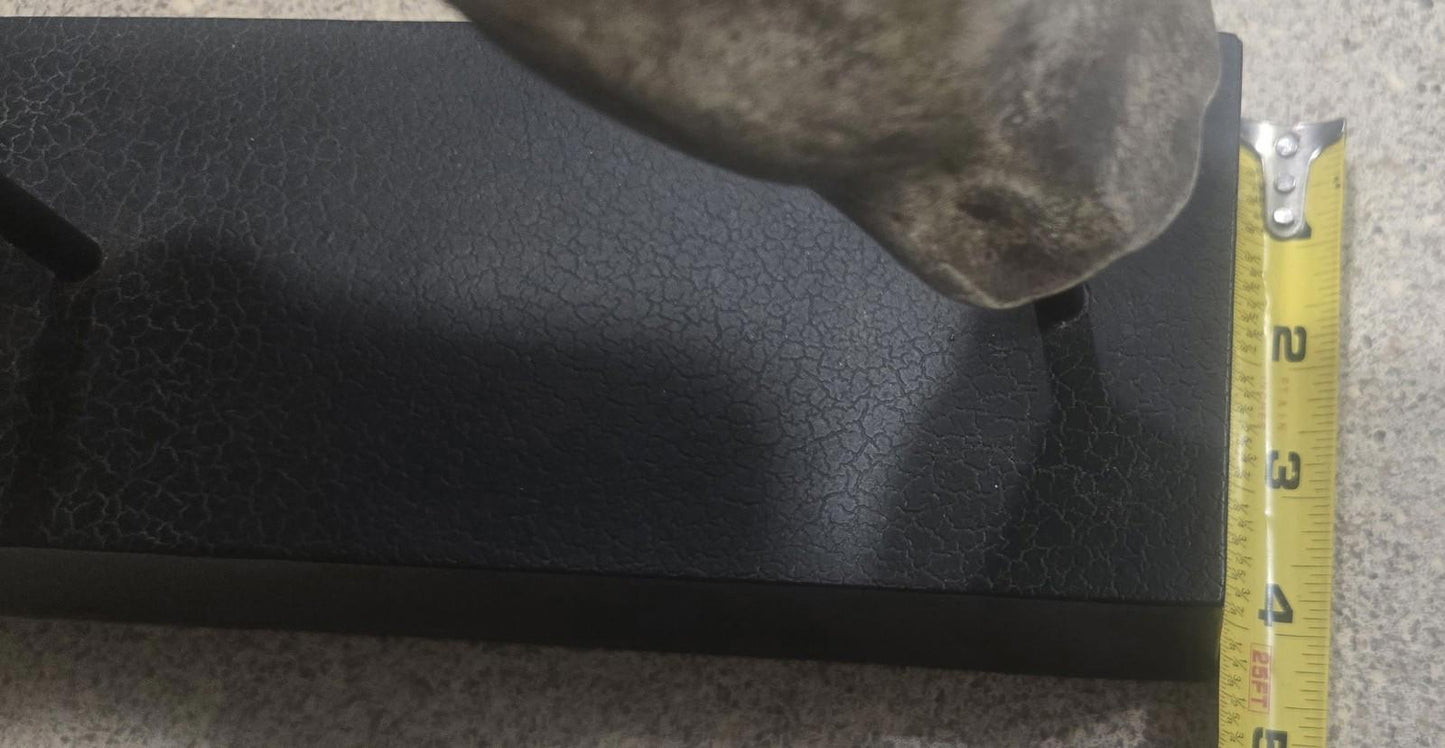 Unique Vitruvian Hand Tickling Foot With Feather Modernistic Sculpture