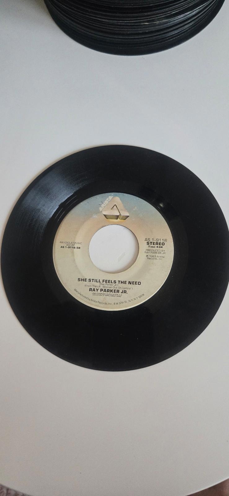 7-inch 45 RPM Vinyl Record "She Still Feels the Need""I Still Can't Get Over Lov