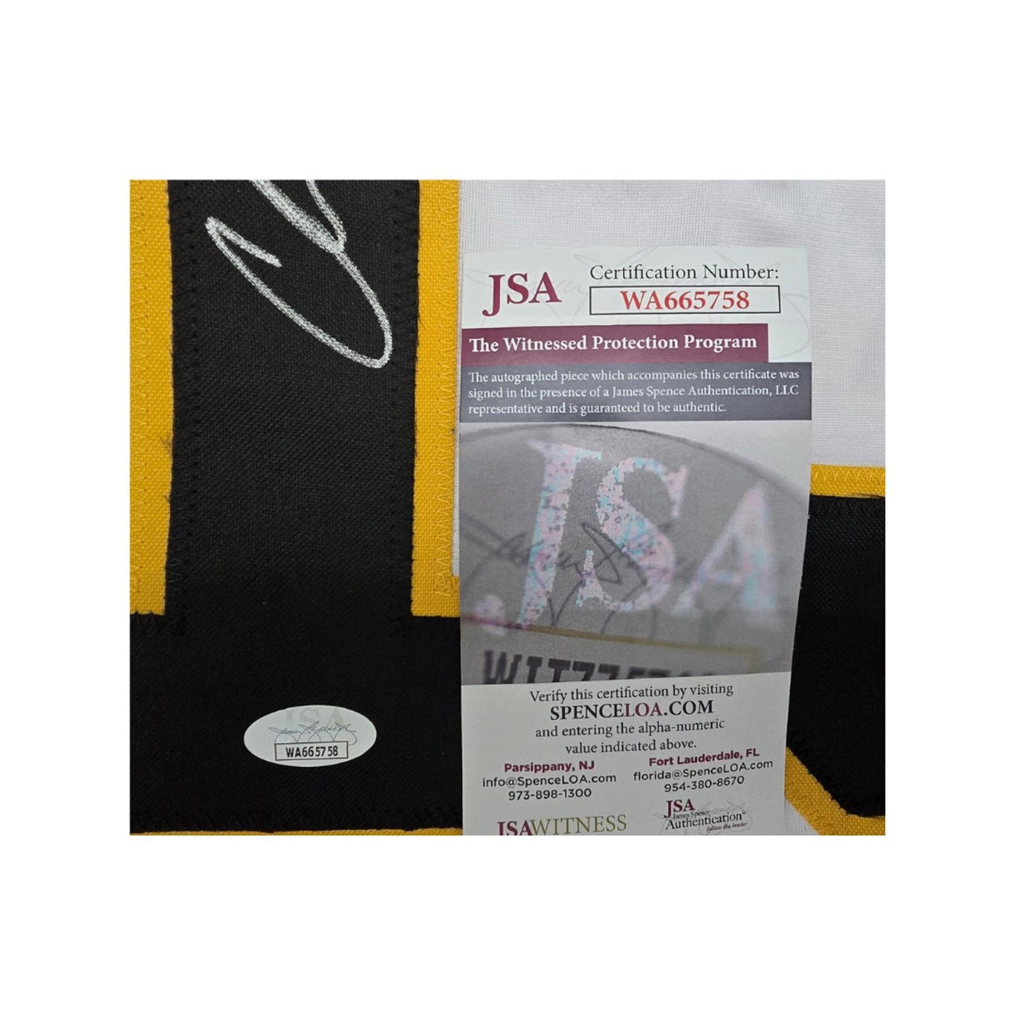 Charlie Coyle Boston Bruins Autographed Custom Hockey Jersey coa