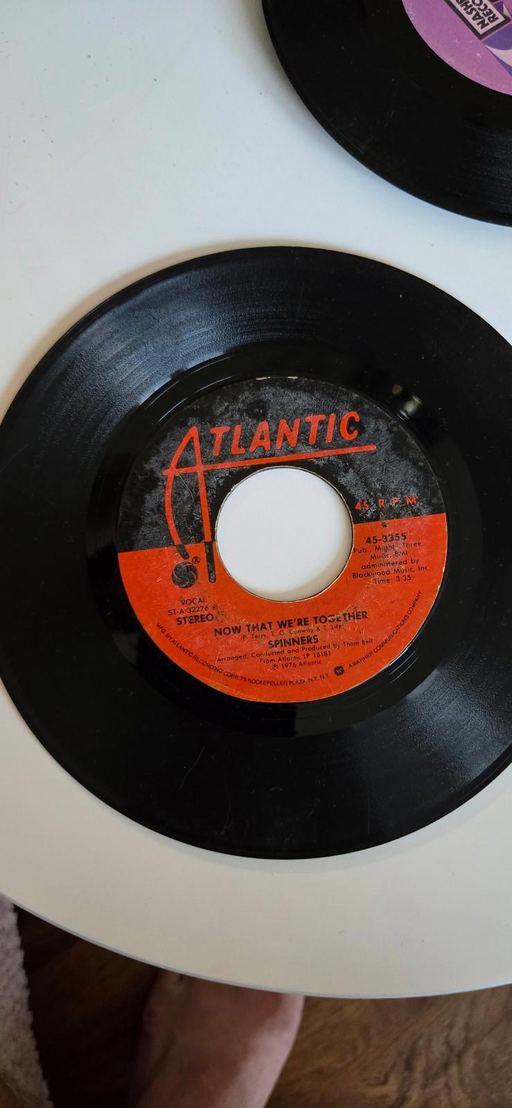 7-inch 45 RPM Vinyl Record The Rubberband ManNow That We're TogetherThe Spinners