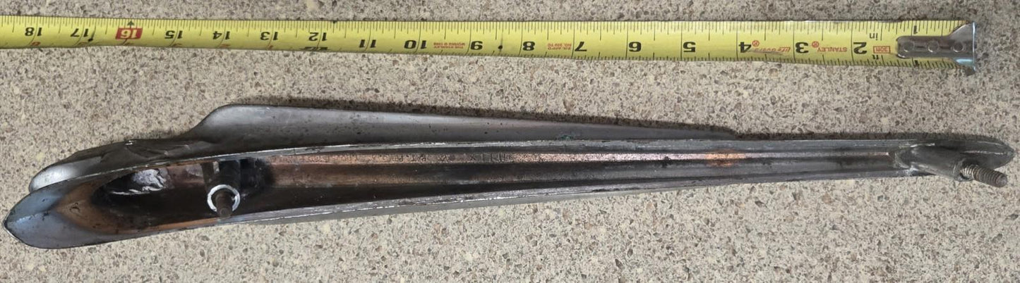 VTG Pontiac Indian Chieftain Metallic Hood Ornament 4152053