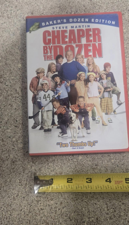 Cheaper by the Dozen (DVD, 2005, Wide Screen "Special Edition")
