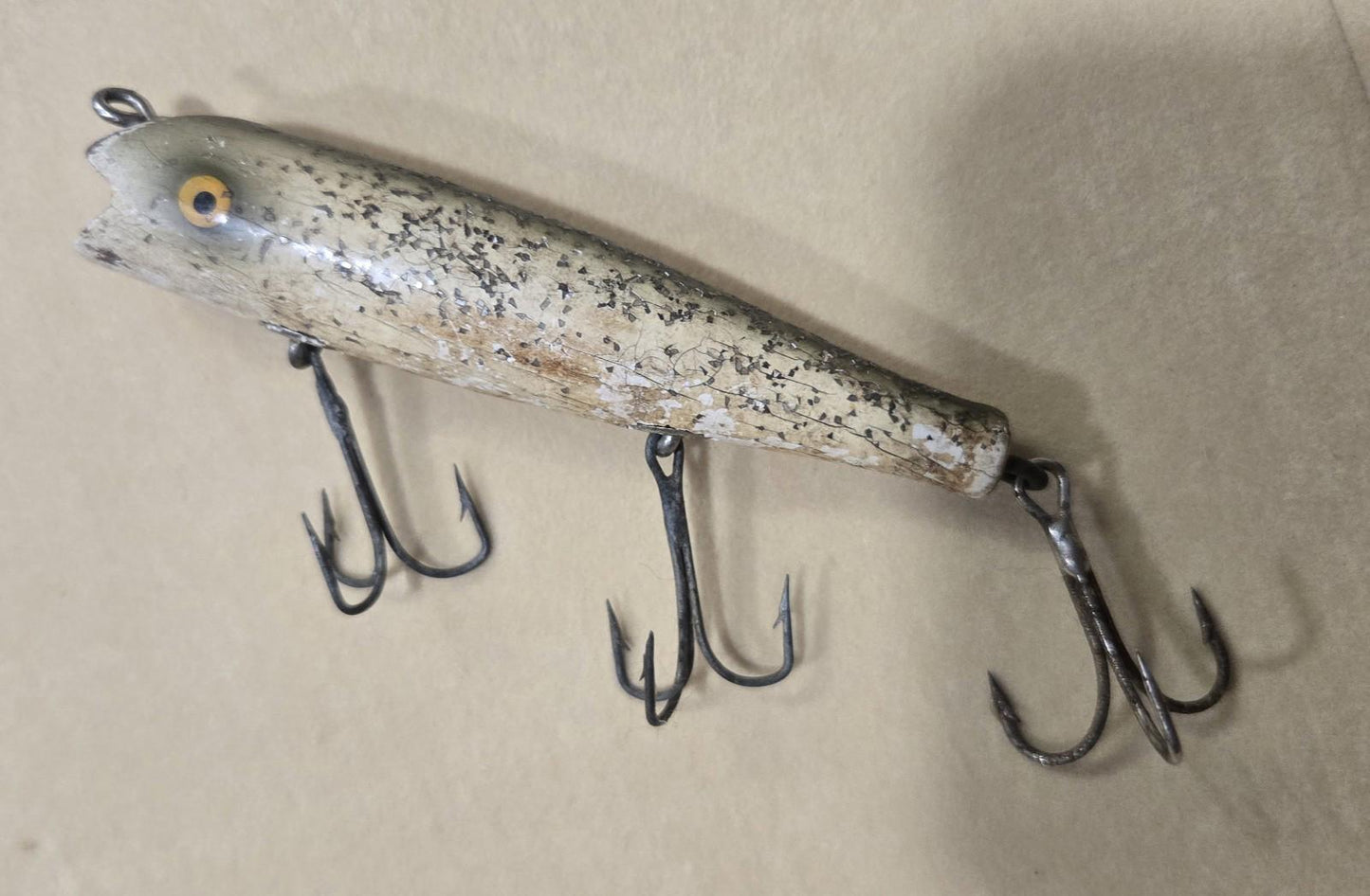 Antique Framed Set Of 4 Wooden Fishing Lure Spinno Minno Chub Darter Gudebrod.