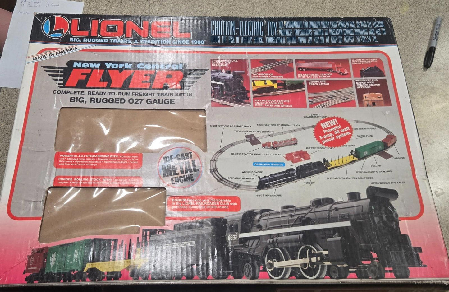 Bulk Variety of Train Cars K-line Electric Lionel New York Central Flyer 027