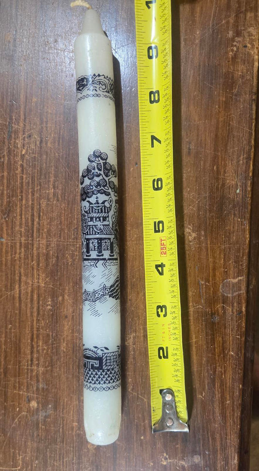 Decorative Candle Japanese-style Pagoda and Landscape