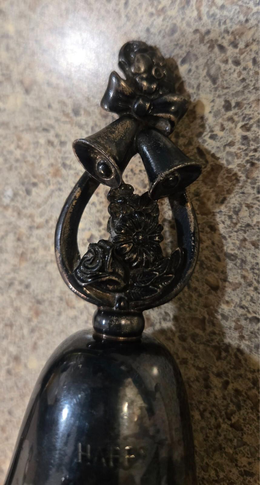 Reed and Barton Silver Plated Music Wedding Anniversary Bell