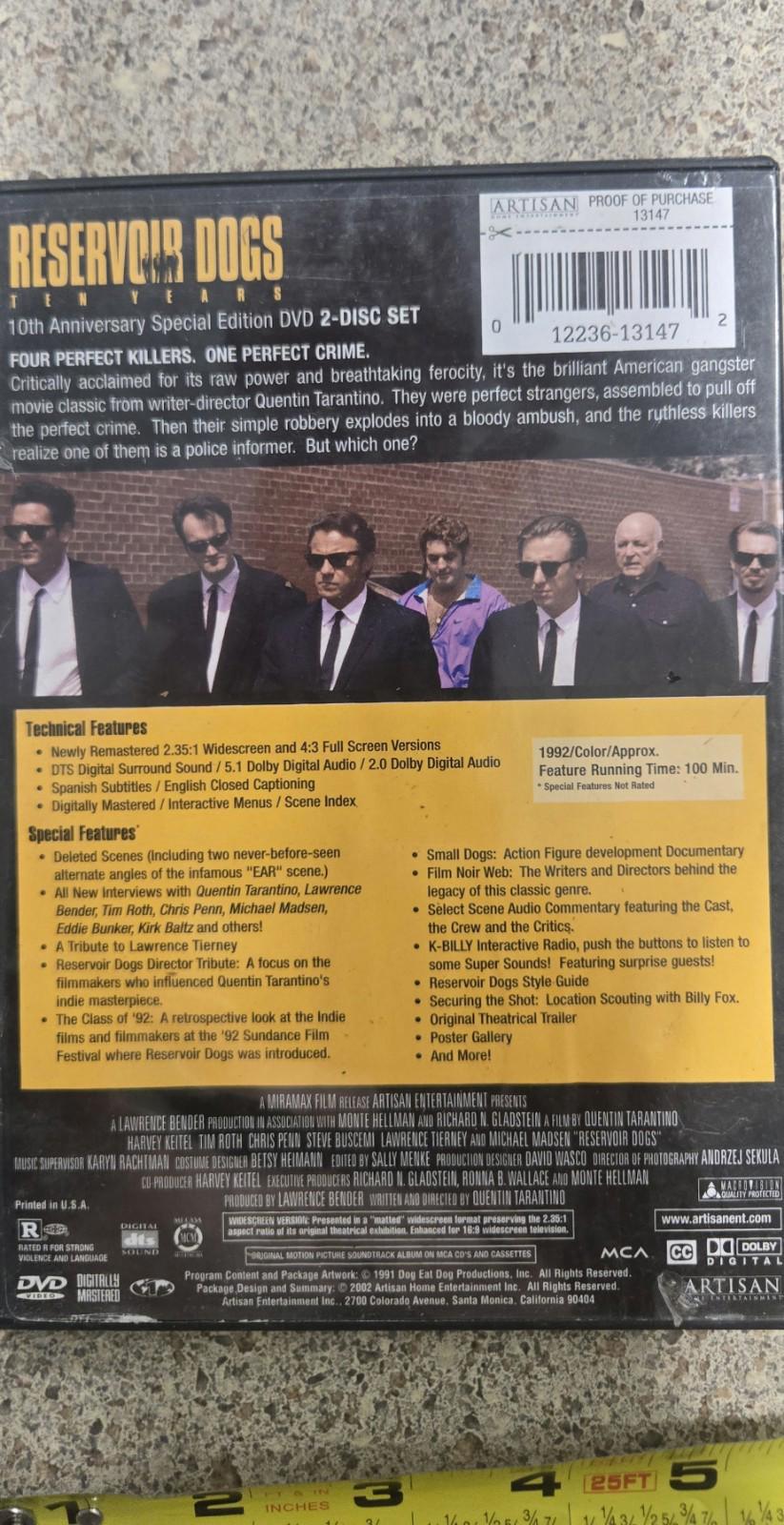Reservoir Dogs (DVD, 1992)