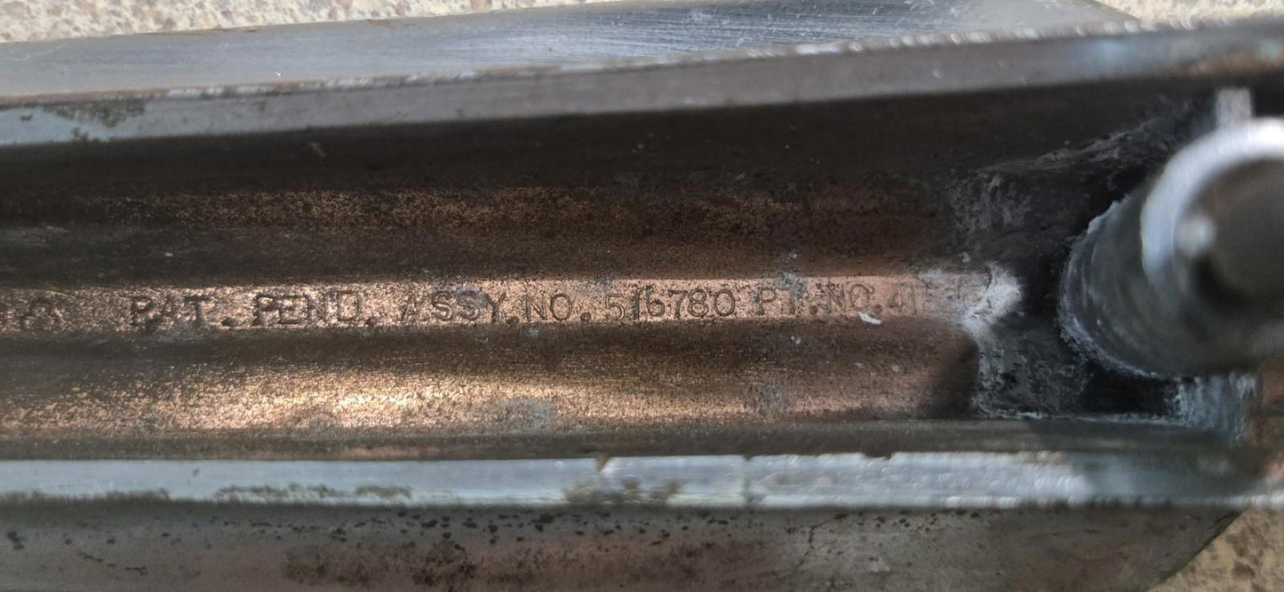 VTG Pontiac Indian Chieftain Metallic Hood Ornament 4152053