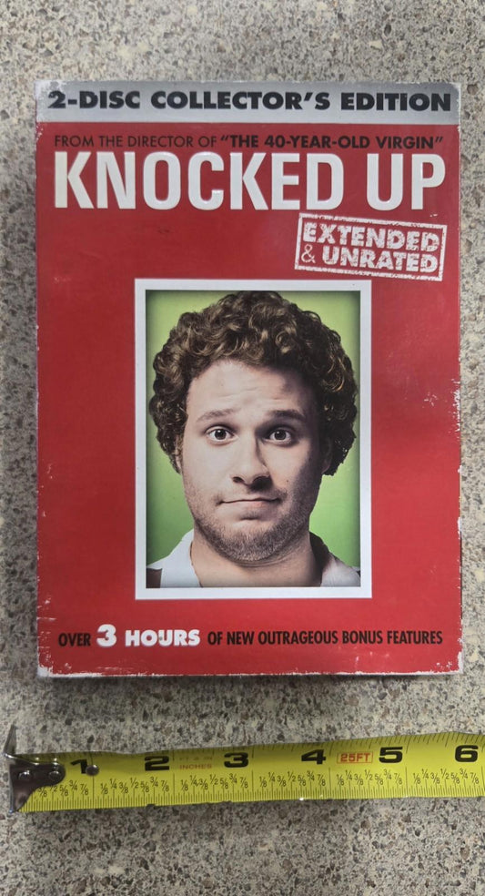 Knocked Up (DVD, 2007, 2-Disc Set, Unrated  Unprotected Widescreen)