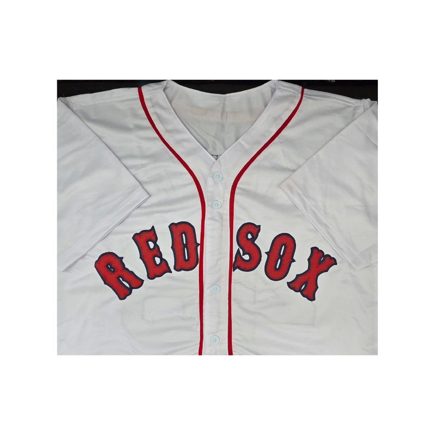Bob Stanley Boston Red Sox Autographed Custom Baseball Jersey coa