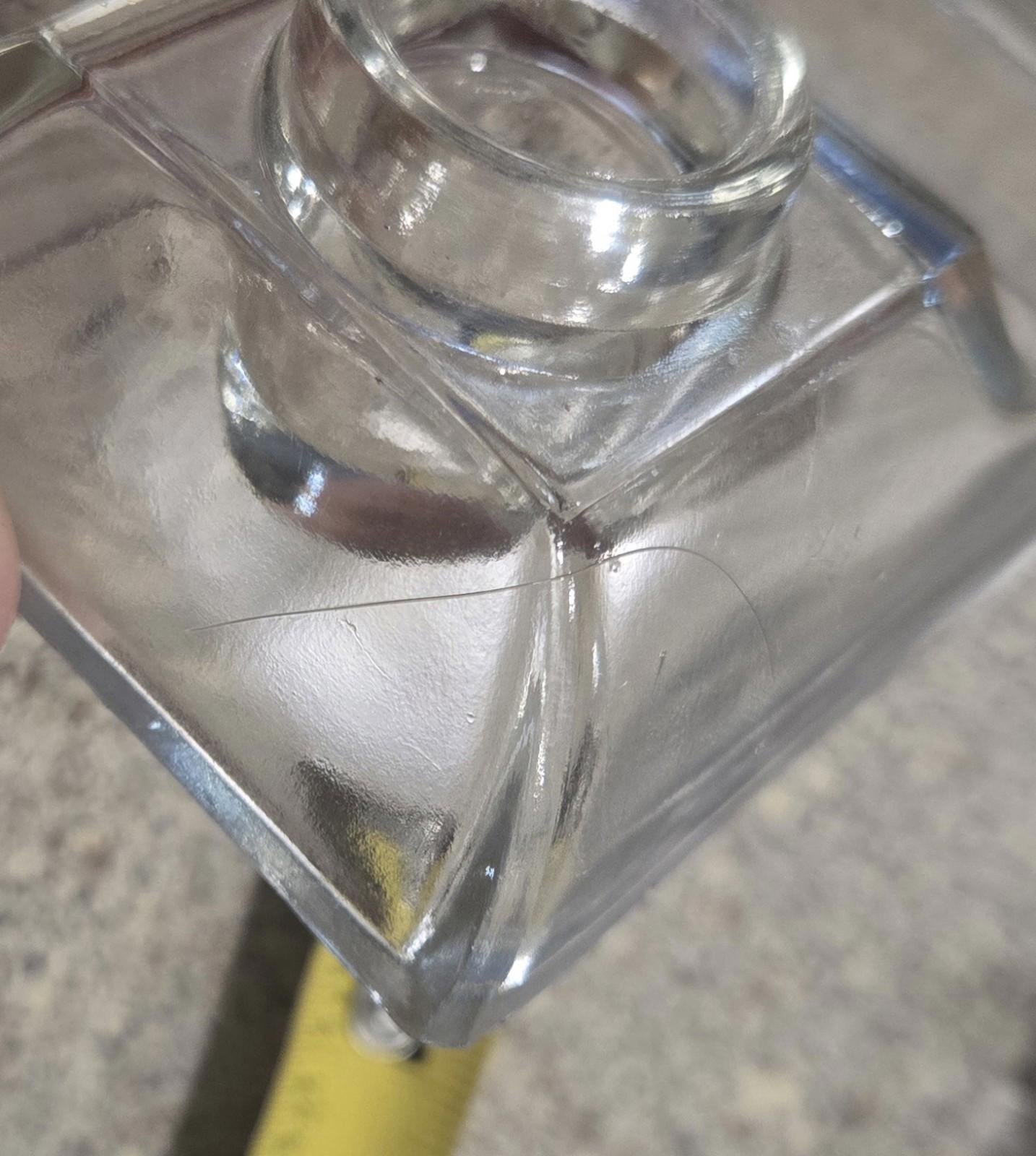 2 Exquisite Cut Glass Ink Wells