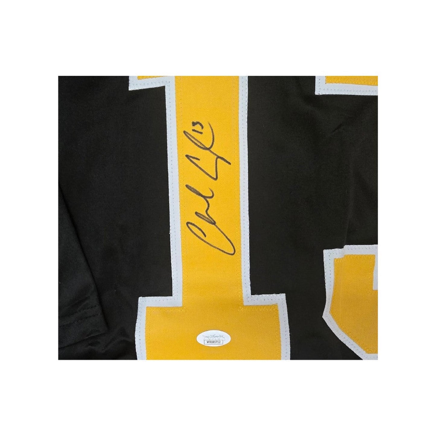 Charlie Coyle Boston Bruins Autographed Custom Hockey Black Jersey coa