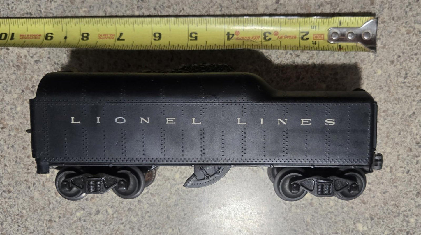 Lionel 2046 Hudson 4-6-4 Steam Engine W/ 2046w Tender Car Black Vintage O guage