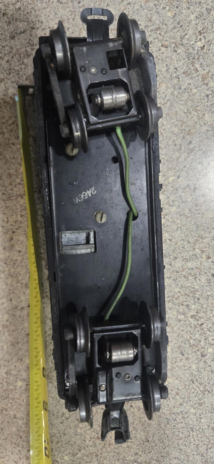 Post War Lionel Steam Locomotive # 224 Model Train W/ Whistle Coal Tinder 2466w