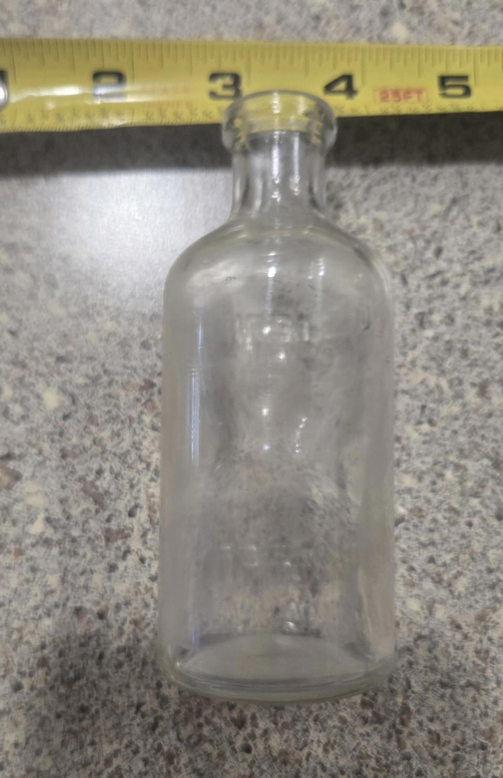 3 PCs Vtg Early 20th Century Bottles Listerine, Milk Of Magnesia, Bromo Seltzer