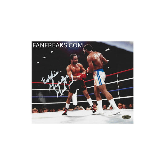EDDIE MUSTAFA MUHAMMAD BOXING AUTOGRAPHED 8X10 PHOTO REPRINT