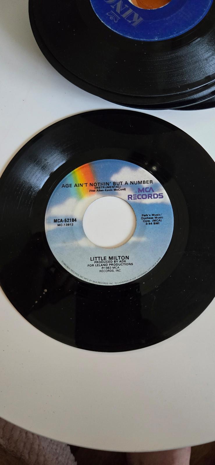 7-inch 45 RPM Vinyl RecordAge Ain't Nothin' But A NumberInstrumental versionLitt
