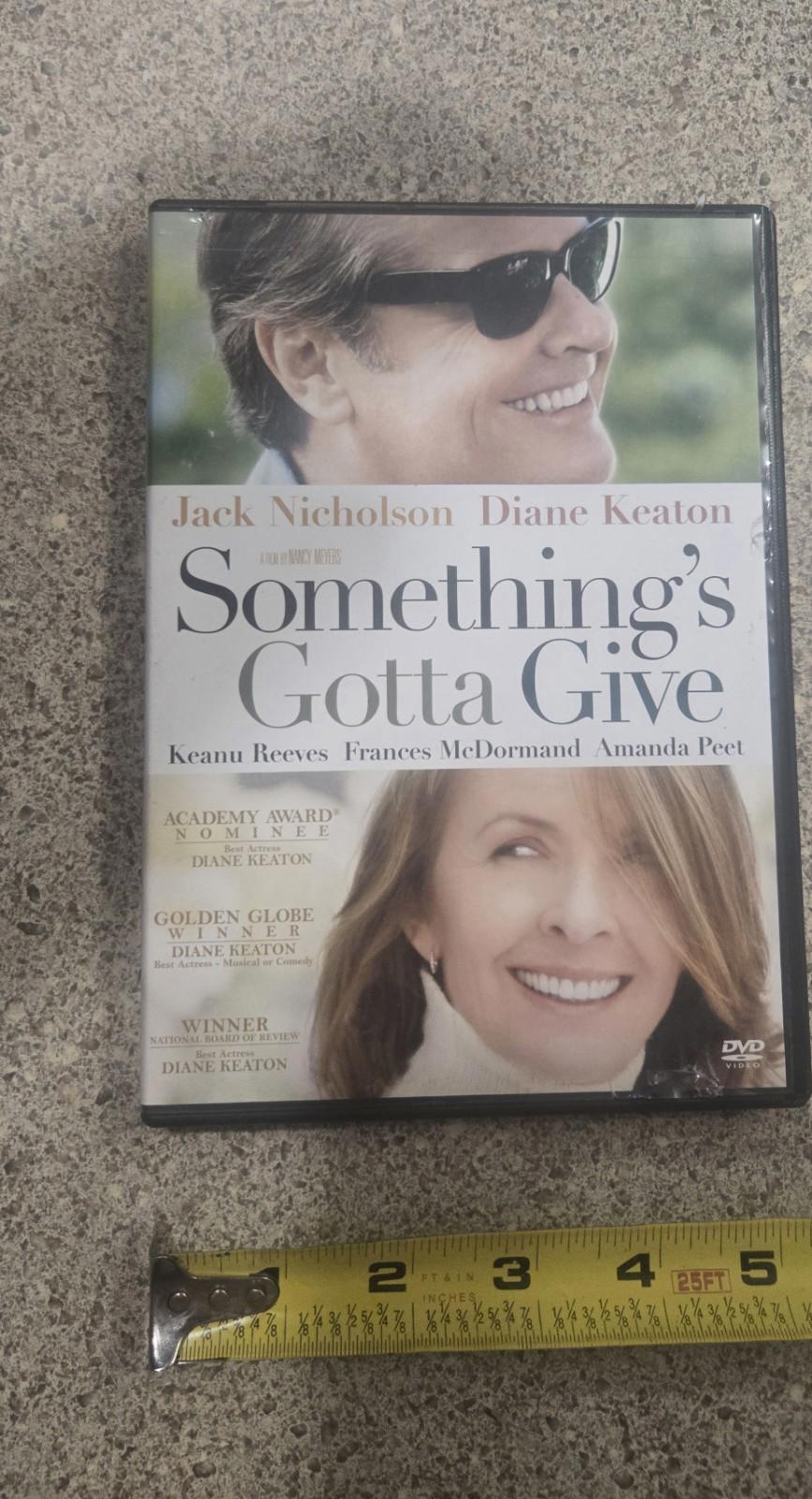 Something's Gotta Give (DVD, 2003)