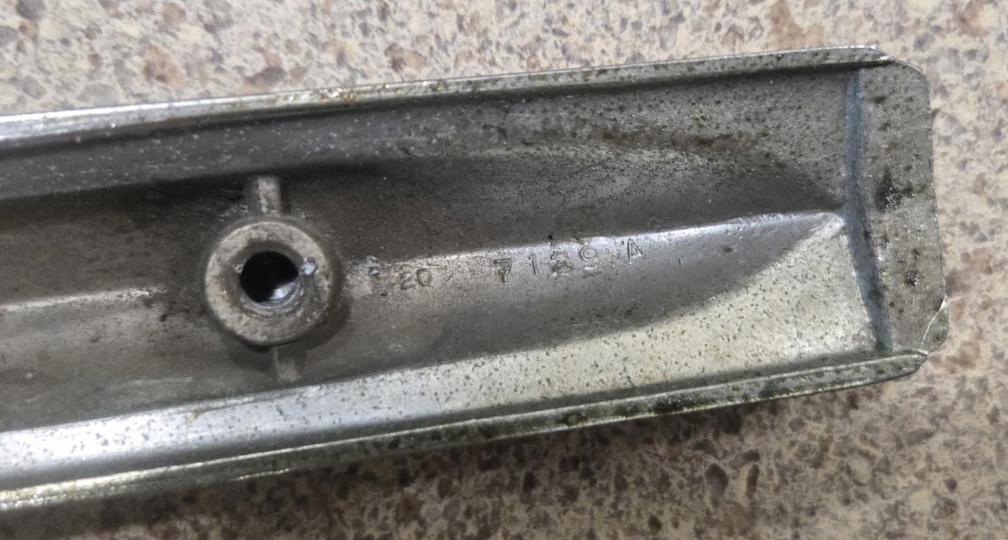 VTG Late 40's Chrome And Lucite Illuminated Plymouth Mayflower Hood Ornament