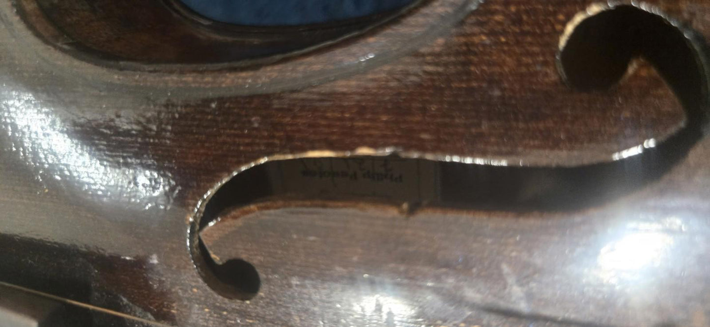 Antique Violin Marked "Antonius Stradivarius Cremonensis Faciebat Anno 1736" 3/4