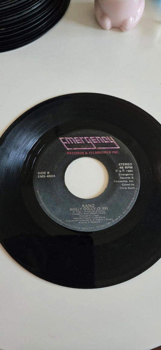 7-inch vinyl 45 RPM LP "I'm Ready" "Holly Dolly" Artist: Kano