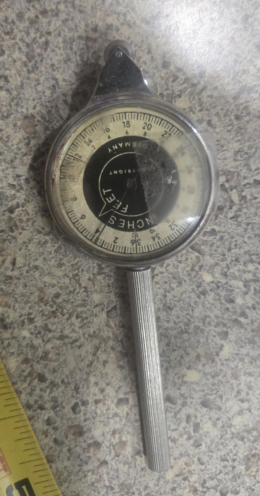 Brookestone Company Curvimeter Opisometer Vintage Mapping Tool