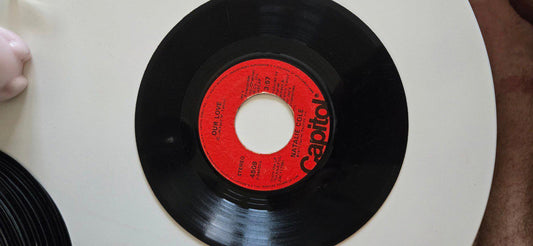 7-inch 45 RPM Vinyl Record "Our Love" "La Costa" By Natalie Cole