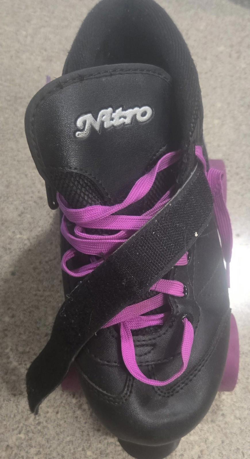 Epic Skates Super Nitro Quad Speed Roller Purple Size US 4