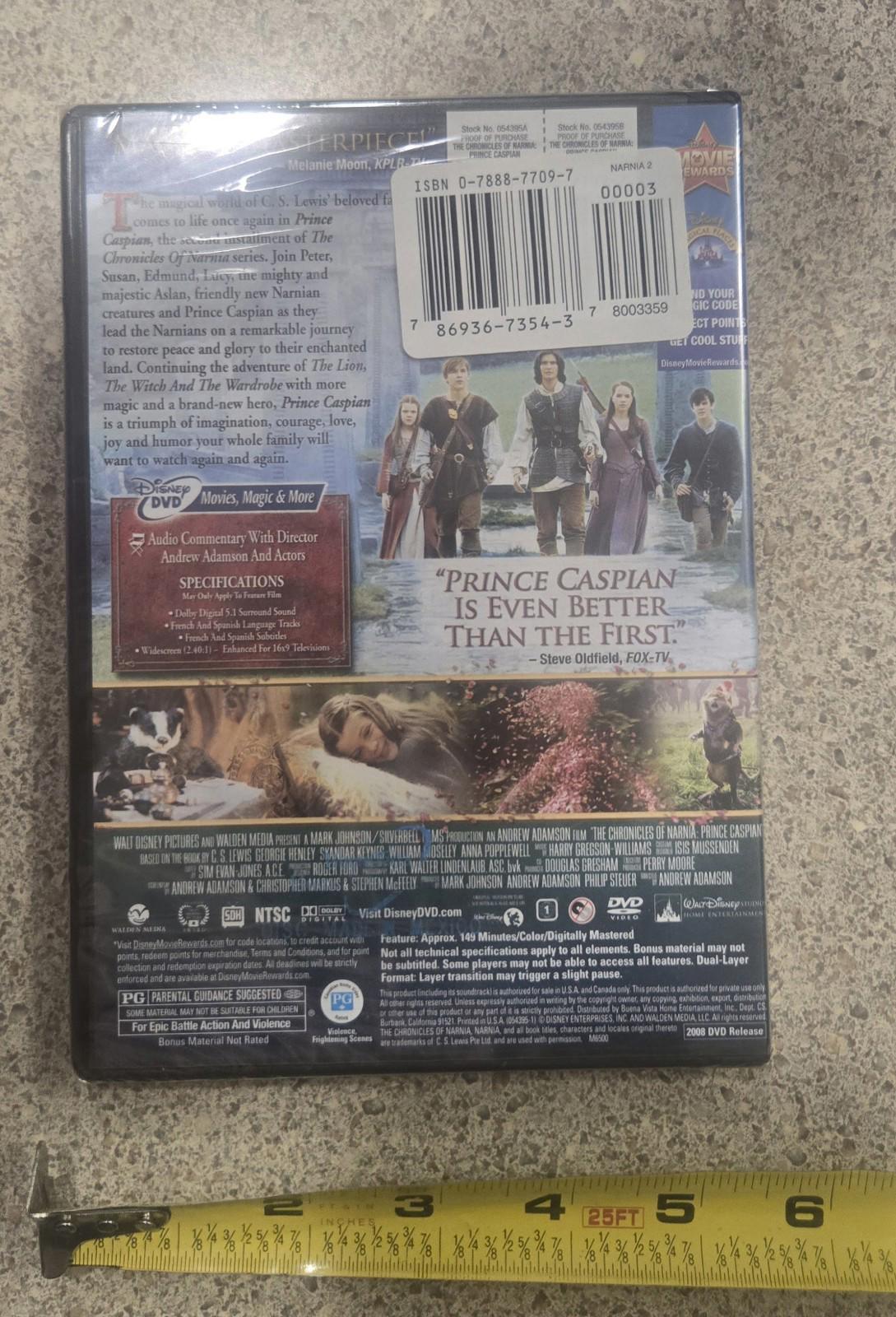 The Chronicles of Narnia: Prince Caspian (DVD, 2008)