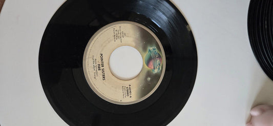 7-inch 45 RPM Vinyl RecordLove Is Like A Rolling Stone "Fire" by Pointer Sisters