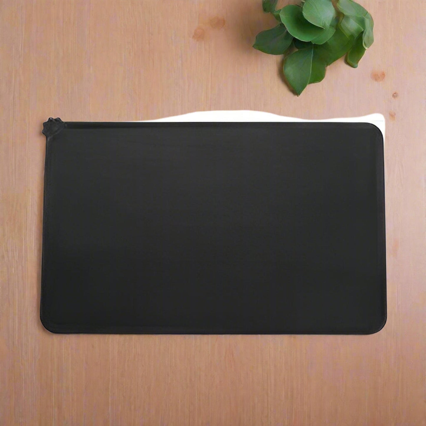 Anti-Slip Soft Silicone DishwasherFood Water Bowl Mat Cat Dog Pet Eco Friendly