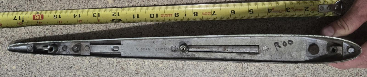 VTG Art Deco DeSoto Metallic Hood Ornament 1940's Lady Goddess 9762185424 & Base