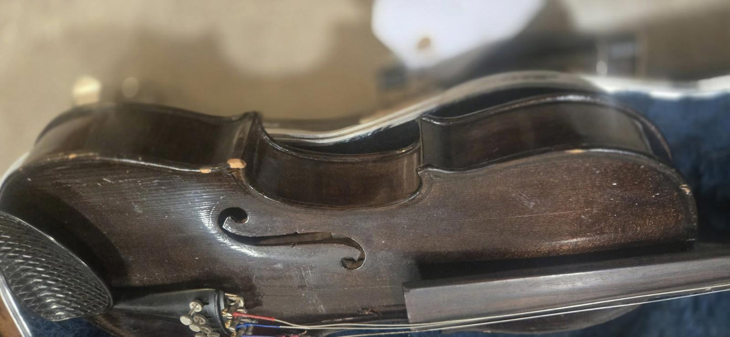 Antique Violin Marked "Antonius Stradivarius Cremonensis Faciebat Anno 1736" 3/4