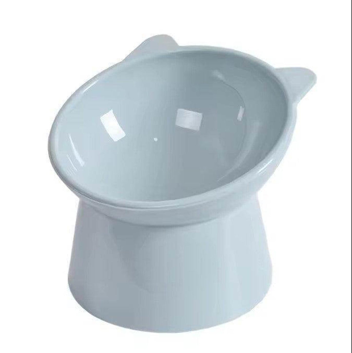 2-Piece Raised Stand Pet Bowl Set for Cats and Dogs