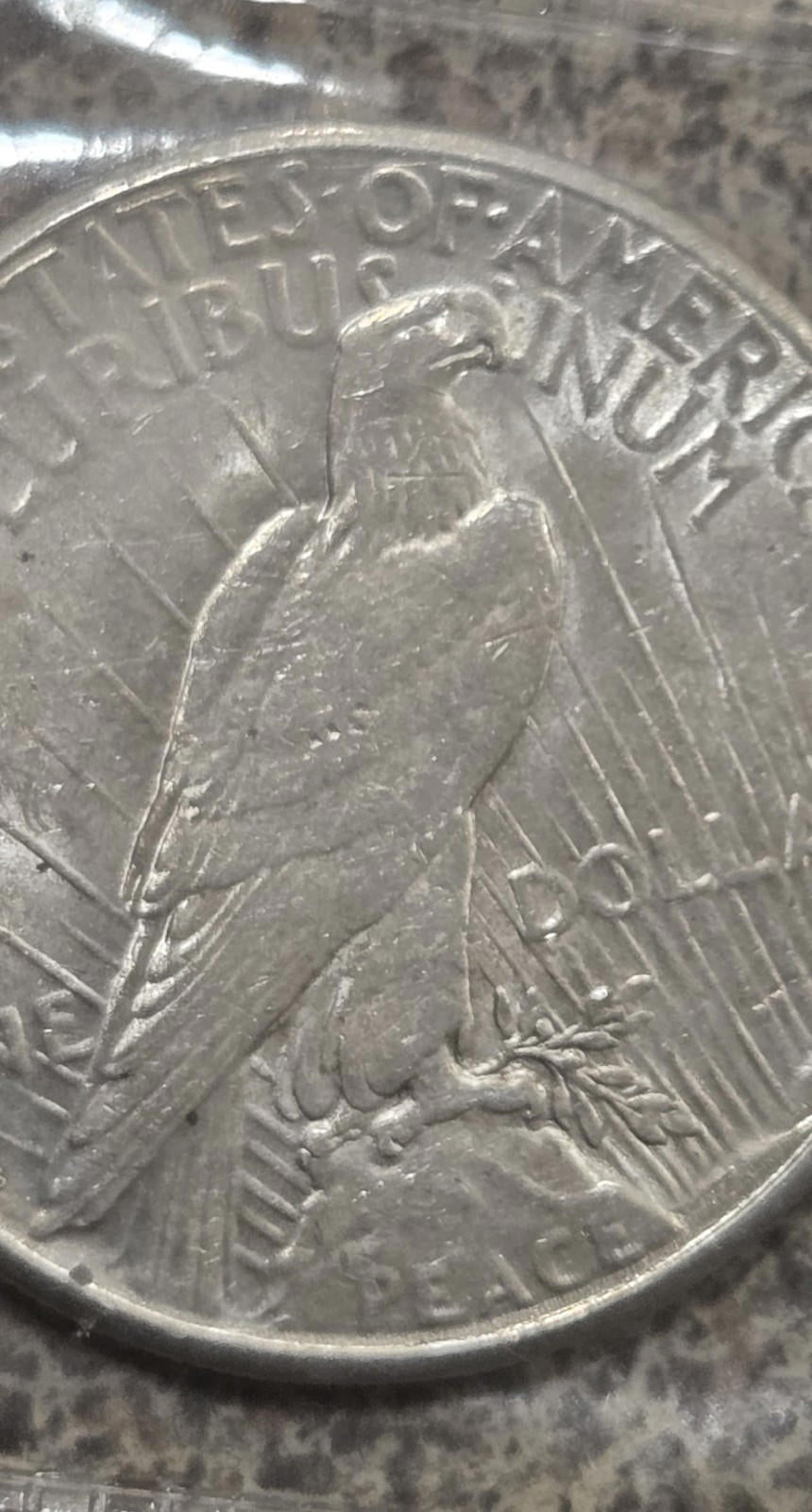 x2 1923-S Silver Peace Dollar 1 Currency Coin Antique Collector Bullion US Mint