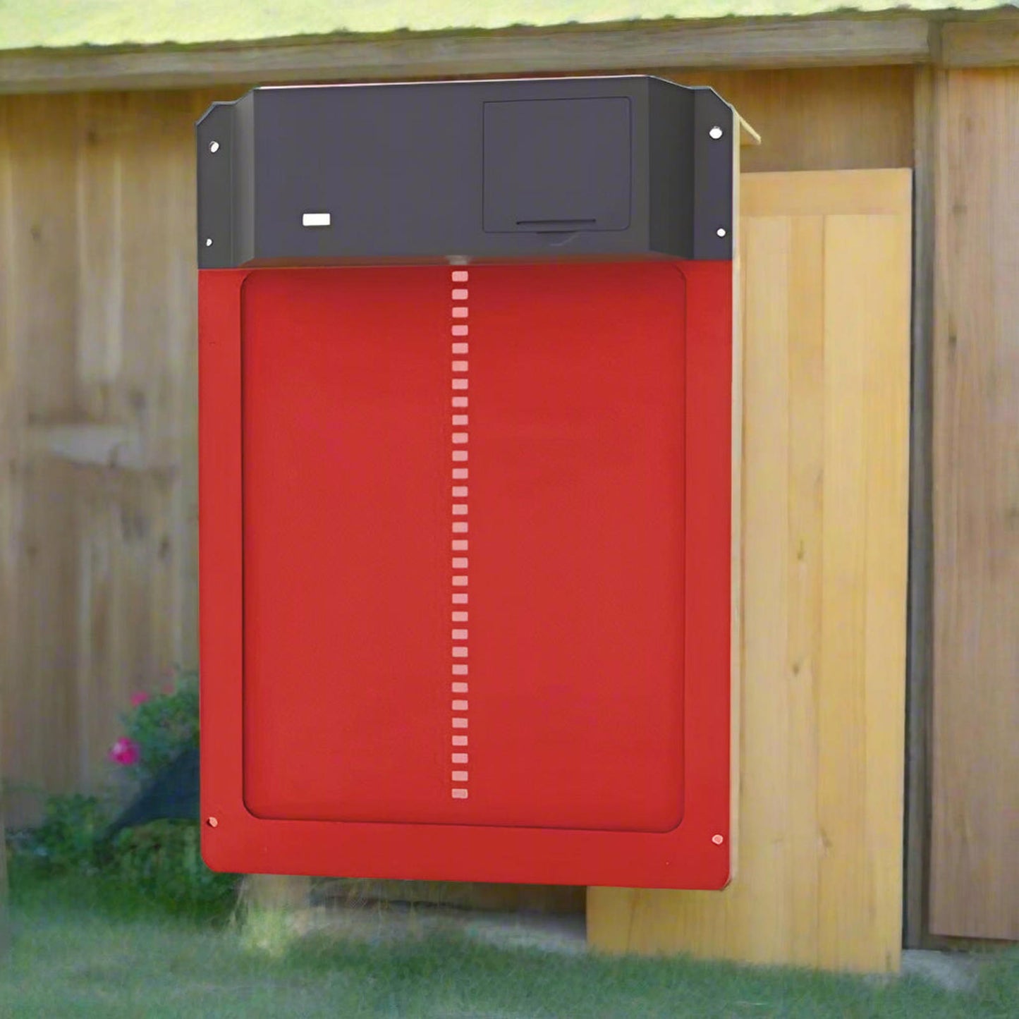 Auto Chicken Coop Door Opener Battery Powered Light Sense Control Waterproof Pet