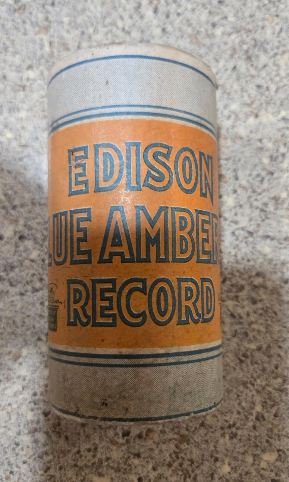 Lot of 7 Vtg  Edison Cylinder Records Blue Amberol 1901, 4158, 4082, 3630, 2029