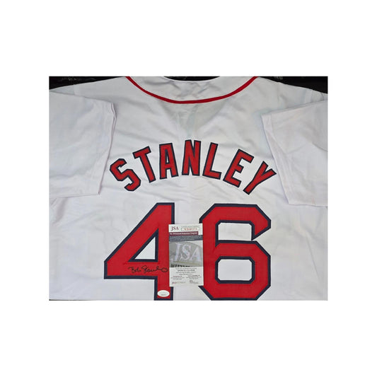 Bob Stanley Boston Red Sox Autographed Custom Baseball Style Jersey With COA